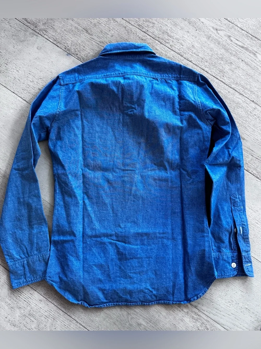 Taylor Stitch Chambray Utility Shirt XS